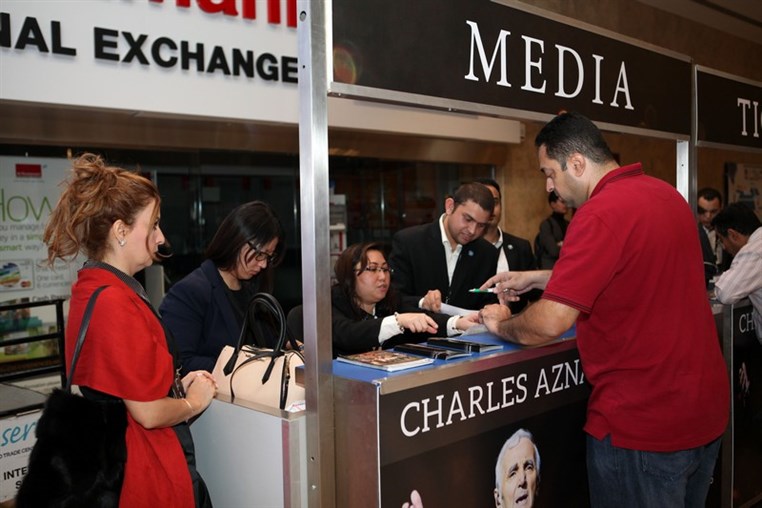 Charles Aznavour in Dubai